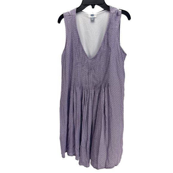Old Navy Womens Purple Sleeveless Dress M - Picture 1 of 6